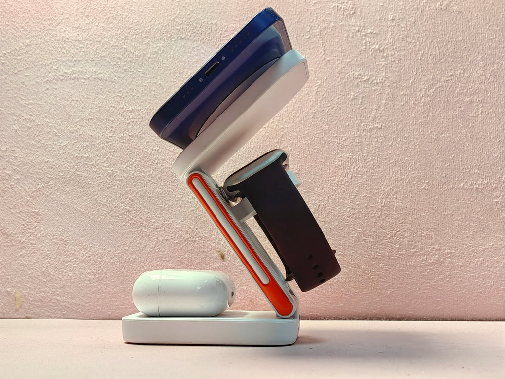 TriChargeGo : Foldable wireless charger